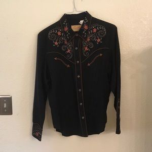 Scully Ladies Large Western shirt